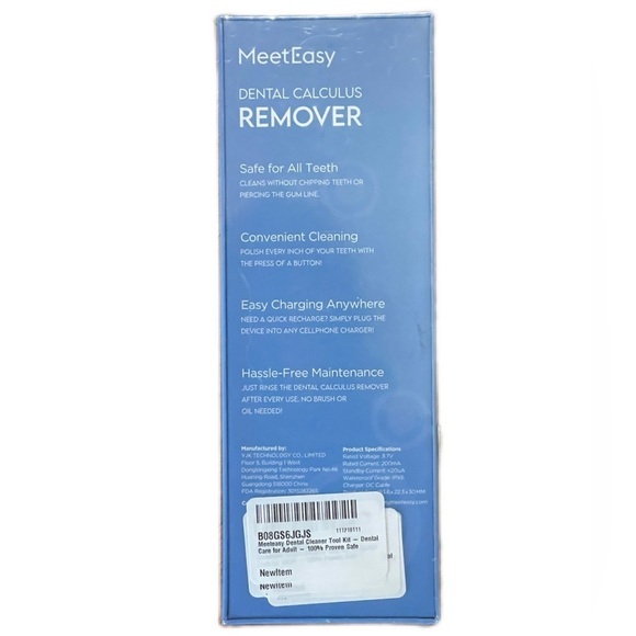 Meet Easy Dental Calculus Remover 5 Cleaning Modes NEW sealed in Box - Picture 2 of 7